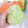 3-Piece Natural Fiber Honeycomb Exfoliating Bath Sponge Set for Gentle Body Cleansing - Suitable for