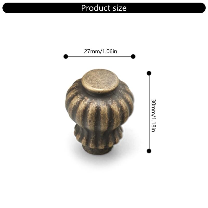 Pack Of 4 Antique Brass   Cabinet Pull Vintage French Style Handles Multiple Type for Option for Kitchen & Bathroom