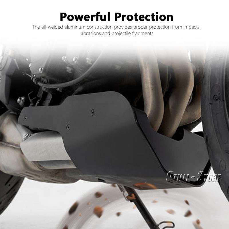 Skid Plate Bash Frame Protector For Tiger Sport 660 2022- Trident 660 2021- Engine Chassis Guard Protection Cover Accessories