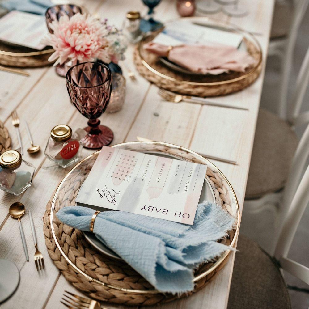 Retro Dinner Kitchen Wedding Table Decoration Banquet Party Supply Design Mat Napkin Tea Towels