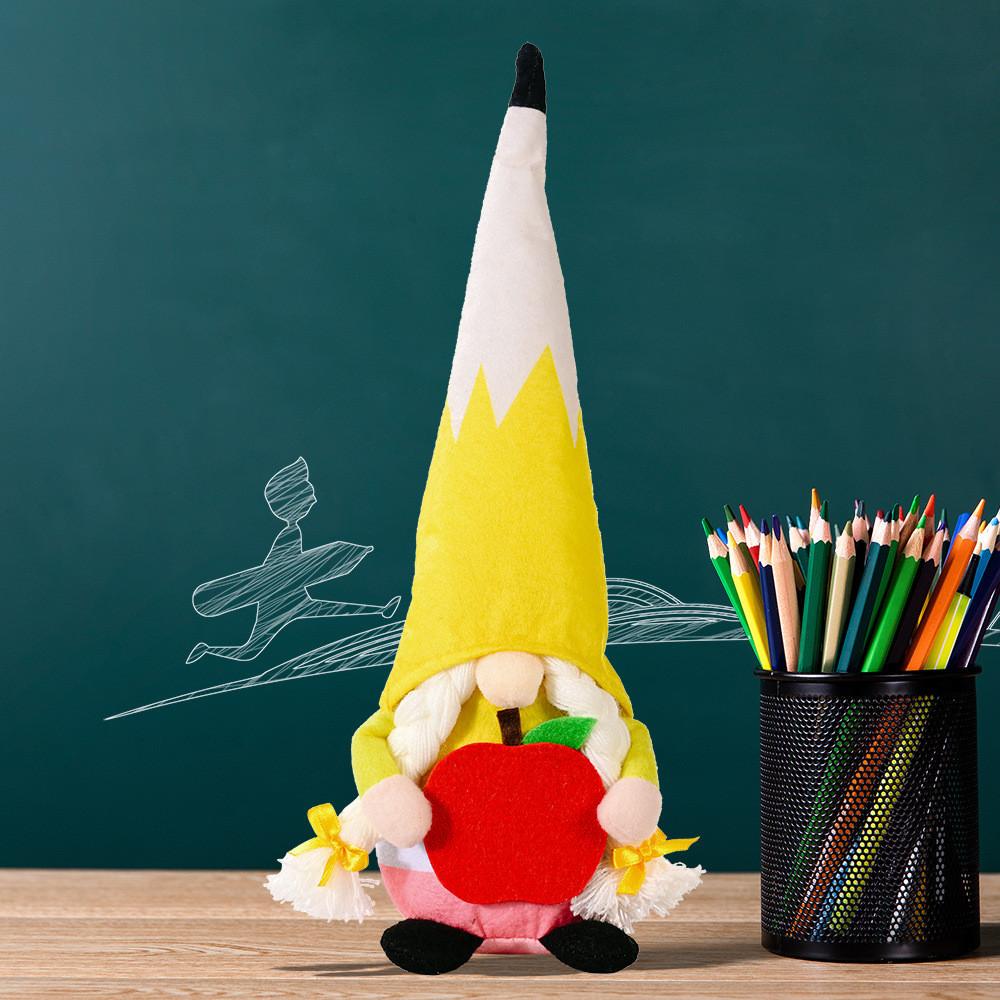 

Рудольф Безликая Игривая Кукла Органайзер для Карандашей Восхитительный Домашний Декор Для Празднования Рождества Pencil Rudolf Female