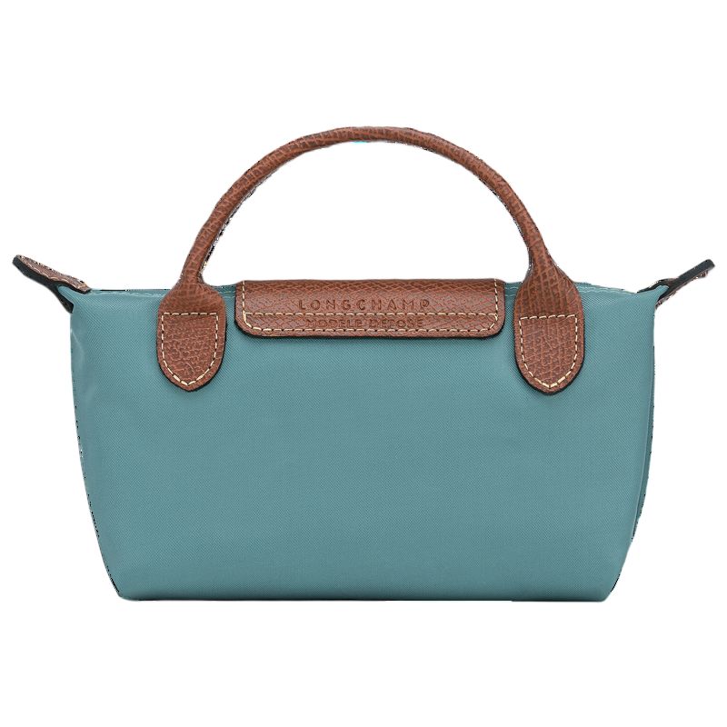 Longchamp Le Pliage Original Series Zapięcie na zatrzask Zamek Błyskawiczny Torba Tote z Nylonu Damska torba tote Eukaliptus 34175089P93