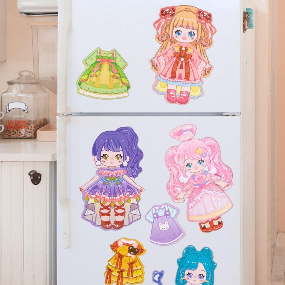 Cartoon Cartoon Sticker Book Paper Cartoon Quiet Book Diy Manual Quiet Book  Children Gifts