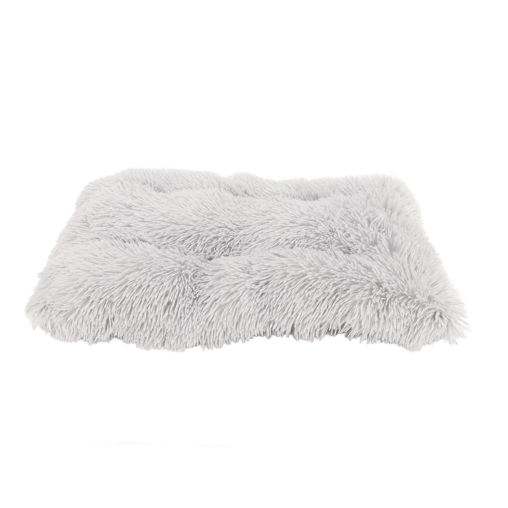 Plüsch Hundebettmatte Warm Bequem Waschbar Wasserdicht Rutschfest Flauschiges Haustierbett Zwingerunterlage für Haustier Hund Katze 55x40cm