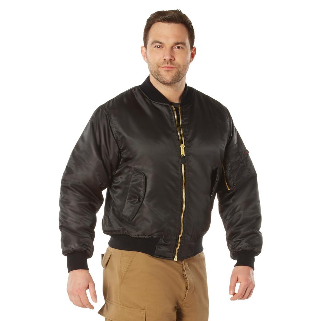 Flight Jacket USA Model Black M [Rothco] MA-1 Men's [Item] (7324)