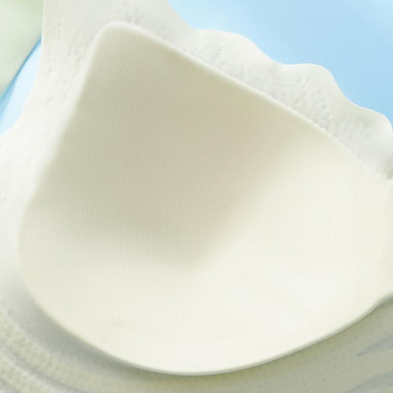 Thin Lace Non-marking Underwear One-piece Anti-sagging Sleep Bra Without Steel Ring