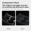 For Perodua Bezza 2018-2025 Cup Holder Shock Absorber Sleeve TPE Anti Shake Drink Holder Limiter Storage Tray Car Accessories
