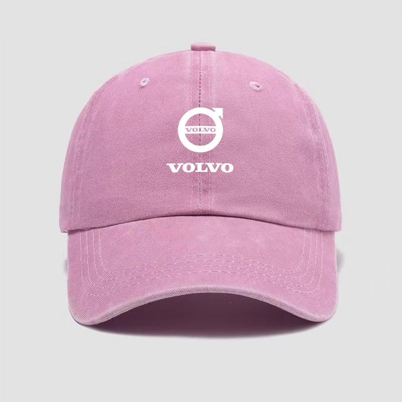 For Volvo Emblem Motorcycle Prints Car Logo Fashion Outdoor Summer Sport Hat Baseball Cap Spring Autumn Adjustable Sunscreen Hat