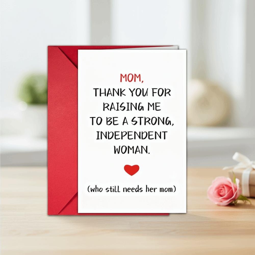 10Pcs/Set Floral Pattern Thank You Card Elegant Holiday Card  Mother's Day Gift Cards