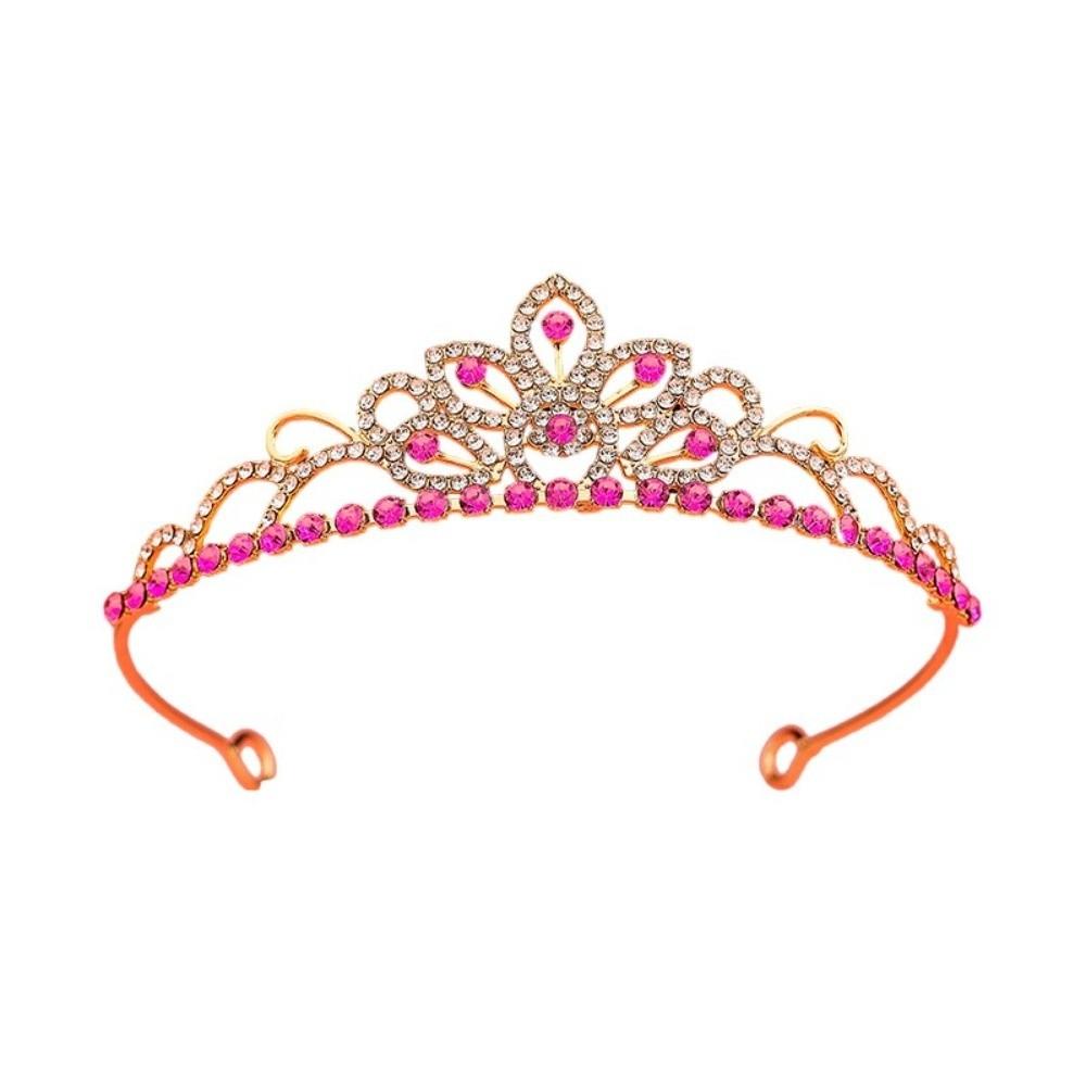 Vintage Queen Princess Crown Rhinestone Crystal Bridal Tiaras New Bridal Headband  Birthday Gift