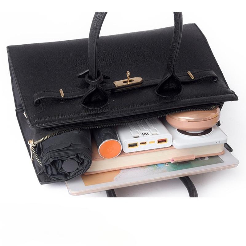 New Tote Bag Fashionable Trendy Handheld Simple Single Shoulder Commuter Bag Crossbody Bag