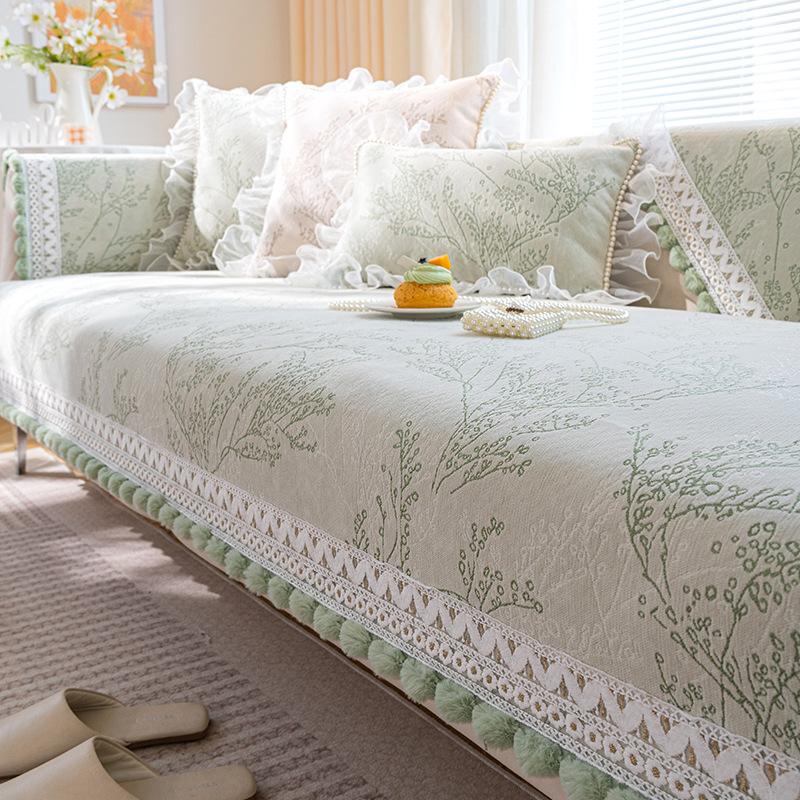 Sofa Cushion Four Seasons Universal Non-Slip Cover New Simple Sofa Cover All-Inclusive Summer Universal Seat Cushion