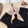 Korean Style Printed Small Square Scarf Women Fashion Decorative Sunscreen Scarf