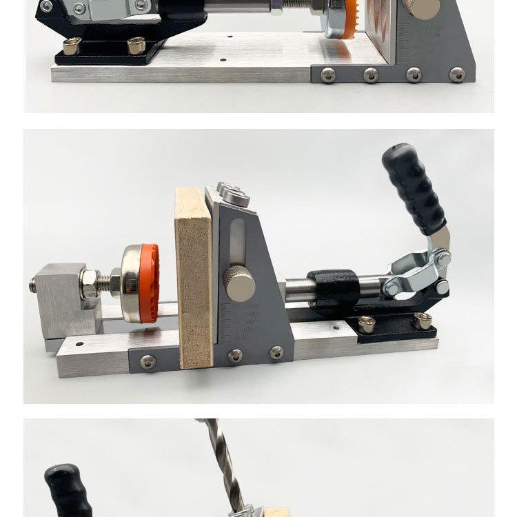 2nd Gen Woodworking Angled Hole Locator & Step Drill Bit for Wood Assembly