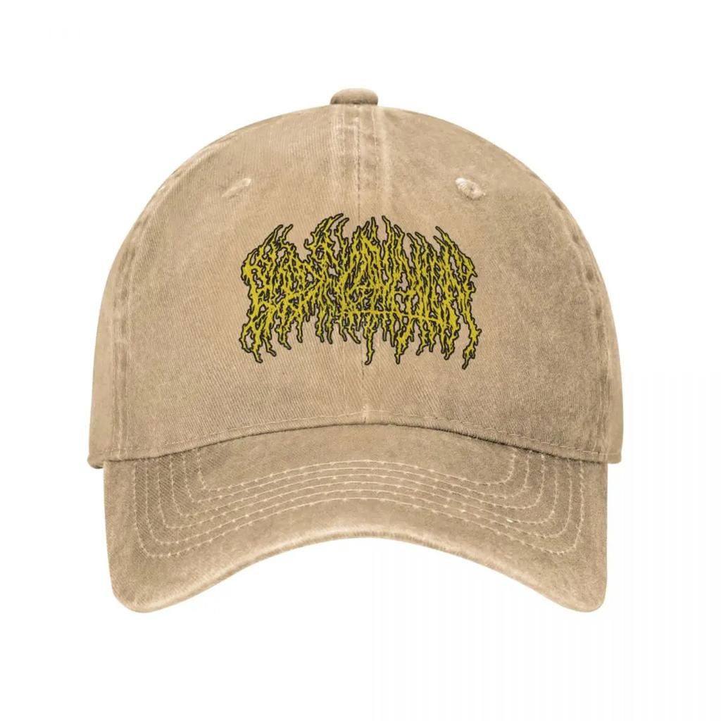 Blood Incantation Gold Baseball Cap Sun Hat For Children Hood Brand Man Caps Hat Women Men'S