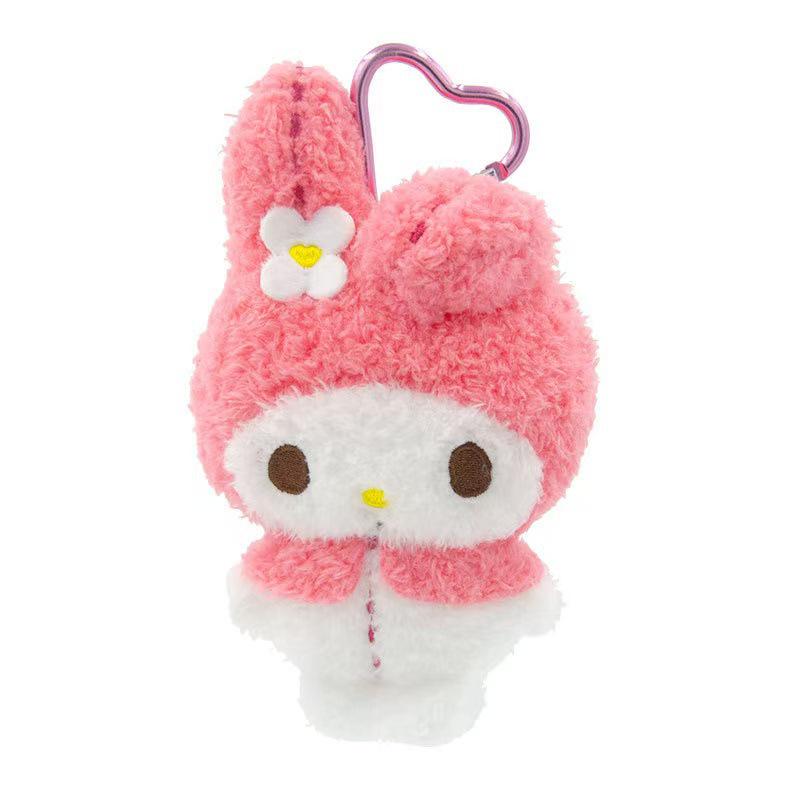 Genuine Sanrio Kuromi My Melody Hello Kitty Cat Plush Pendant Doll