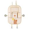 Car Seat Organizer: Multi-functional Storage Box, Tissue Holder, Hanging Trash Can, Backseat Kick Mat, Hanging Bag.