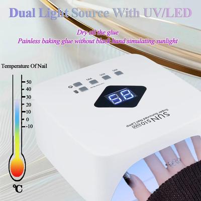 Neue wiederaufladbare UV-LED-Nagellampe Trockner für alle Gel-Polituren Professionelle Nagelausrüstung