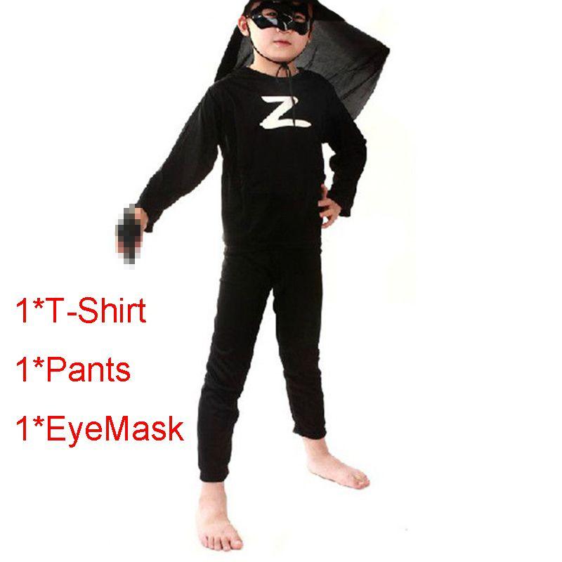 Breathable And Comfortable Kids Halloween Superman Bat Spider Man Cosplay Outfit