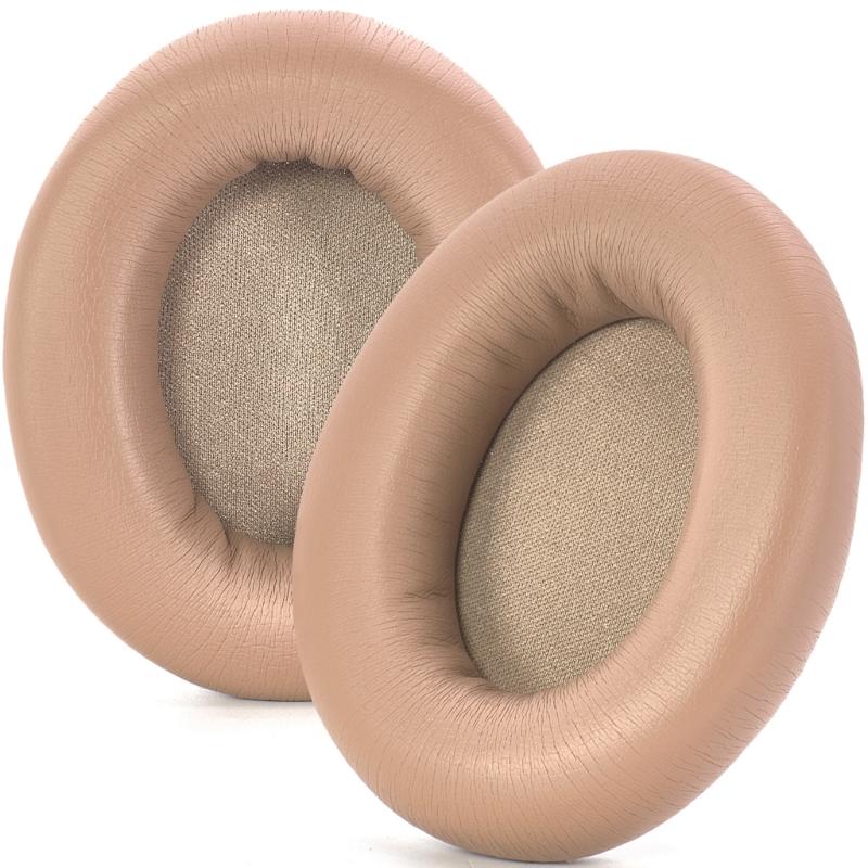 1Pair Ear Pad Replacement Protein Leather Earpads Ear Cushions Sponges Cover Earmuffs For Headphones