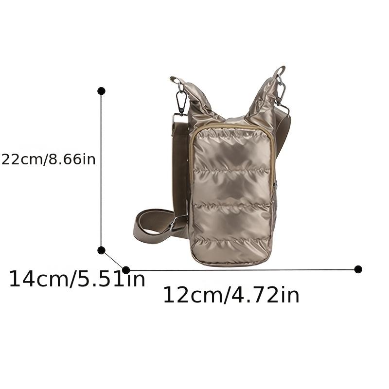 Multifunctional Sport Water Bottle Holder, Portable Bicycle Water Pouch & Casual Small Square Crossbody Shoulder Bag for Outdoor