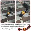PTFE Quick Release AN Fittings -AN6-AN8-AN10-AN12-AN16 Swivel Fuel Hose End With ORB Adapter For PTFE Hose Straight/45/90Degree