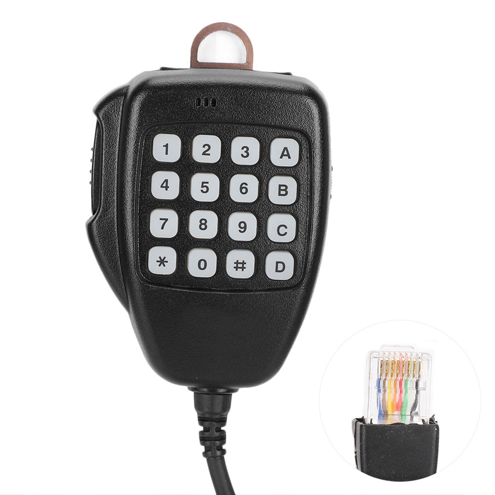 

HM‑118TN DTMF 8-контактный микрофон для микрофона ICOM IC‑706 IC‑706MKII IC‑706MKIIG IC ‑208H