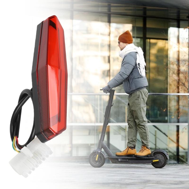 High Brightness LED Rear Light Replacement Warning Rear Lamp For Driving Taillights Electric Bike Warning Light