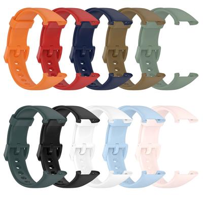 Soft Silicone Strap Smart Bracelet Wristband Adjustable Watchband Straps Compatible For Xiaomi Band
