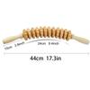 Curved Wood Roller for Stomach Cellulite Wooden Therapy Massage Tool for Body Shaping,Wood Massager Stick for Lymphatic Drainage