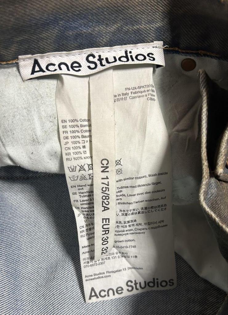 [USED] Acne Studios Super Baggy Fit Jeans 2023 30/32