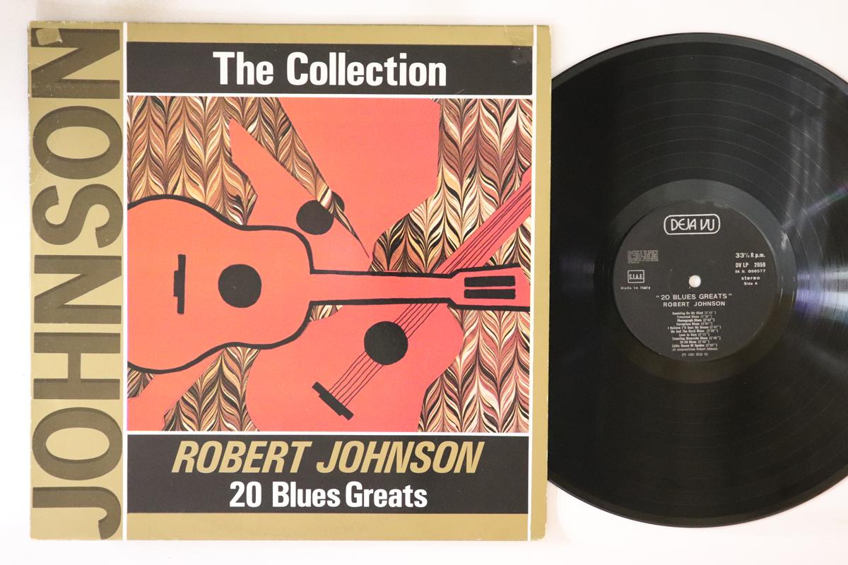 

LP Record ROBERT JOHNSON 20 Blues Greats DVLP2050 DEJA VU 1985 Italy Blues Used