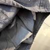 2025 Sommer Trend A-Linien-Rock: Schwere Bohr-Nischen-Design, Damen-Jeans-Shorts mit weitem Bein