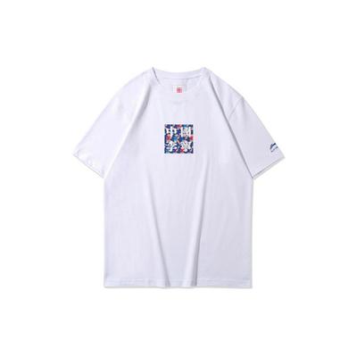 SS20 Paris Fashion Week Kollektion Lässiges Sportliches Rundhals-T-Shirt Herren Tops Weiß AHSQ271-1