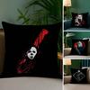 M-Michael-Myers Horror Halloween Pillow Case Plush Fabric Soft Double Sided Print Home Sofa High Quality Cushion Cover Throw