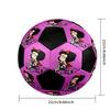 Mafalda Indoor Soccer Ball Colorful Machine Stitched PVC Size 5 Team Training Competition Ready Durable High-Bounce Cool Sports Gift