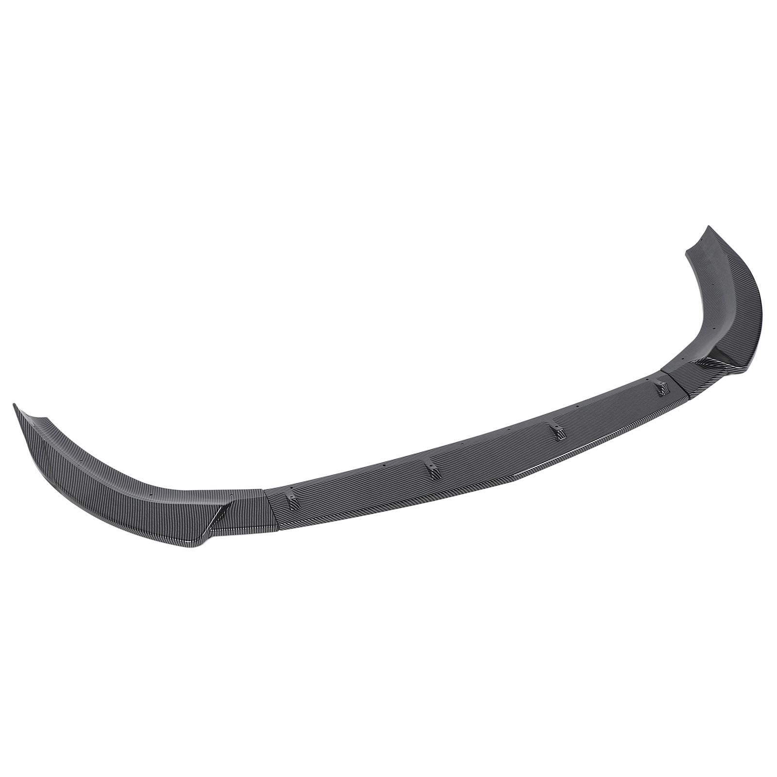 

3PCS Front Bumper Lip Diffuser Lightweight Sporty Appearance Replacement for A‑Class W177 V177 2018 to 2022