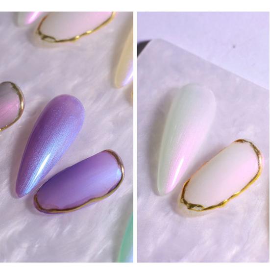 Mermaid Shell Glue Soak Off Uv Gel Nail Polish Lacquer Decoration