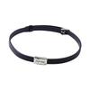 A Two-Wear, Textured Belt Buckle Choker Collar Premium Versatile Neck Link Collarbone Necklace