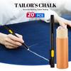 2 Creioane + 20 Rezerve Premium Creion de Croitorie Patchwork Disappearing Fabric Marker Pens Pentru Croitorie Artizanală DIY Marcaj Creta Croitorie