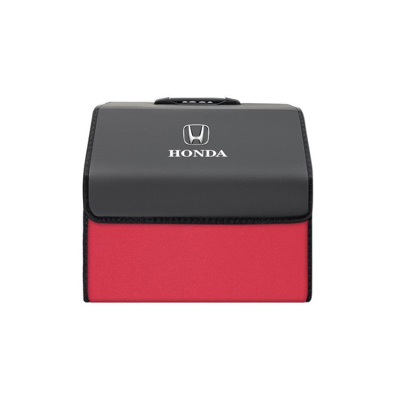 

PU Leather Car Trunk Storage Bag Collapsible Camping Box For Honda Civic FIT Accord Prelude CRV 5th City CRZ CRX Jazz HRV Pilot