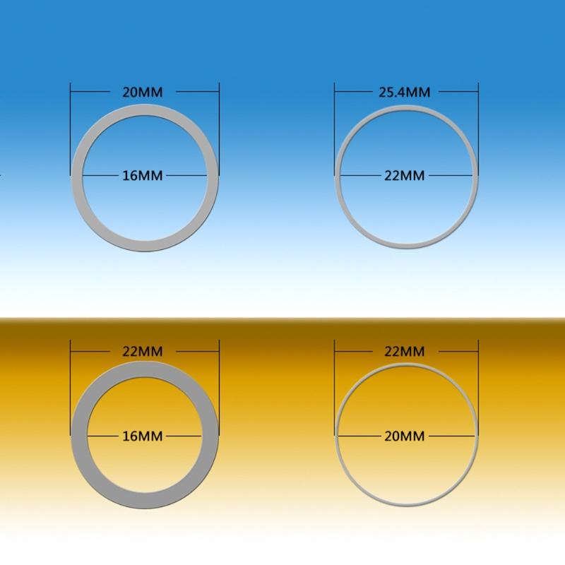 Durable Cutting Piece Inner Hole Adapter Ring Flat Gasket of Angle Grinder for Wood MDF Plastics Plywood Acrylic
