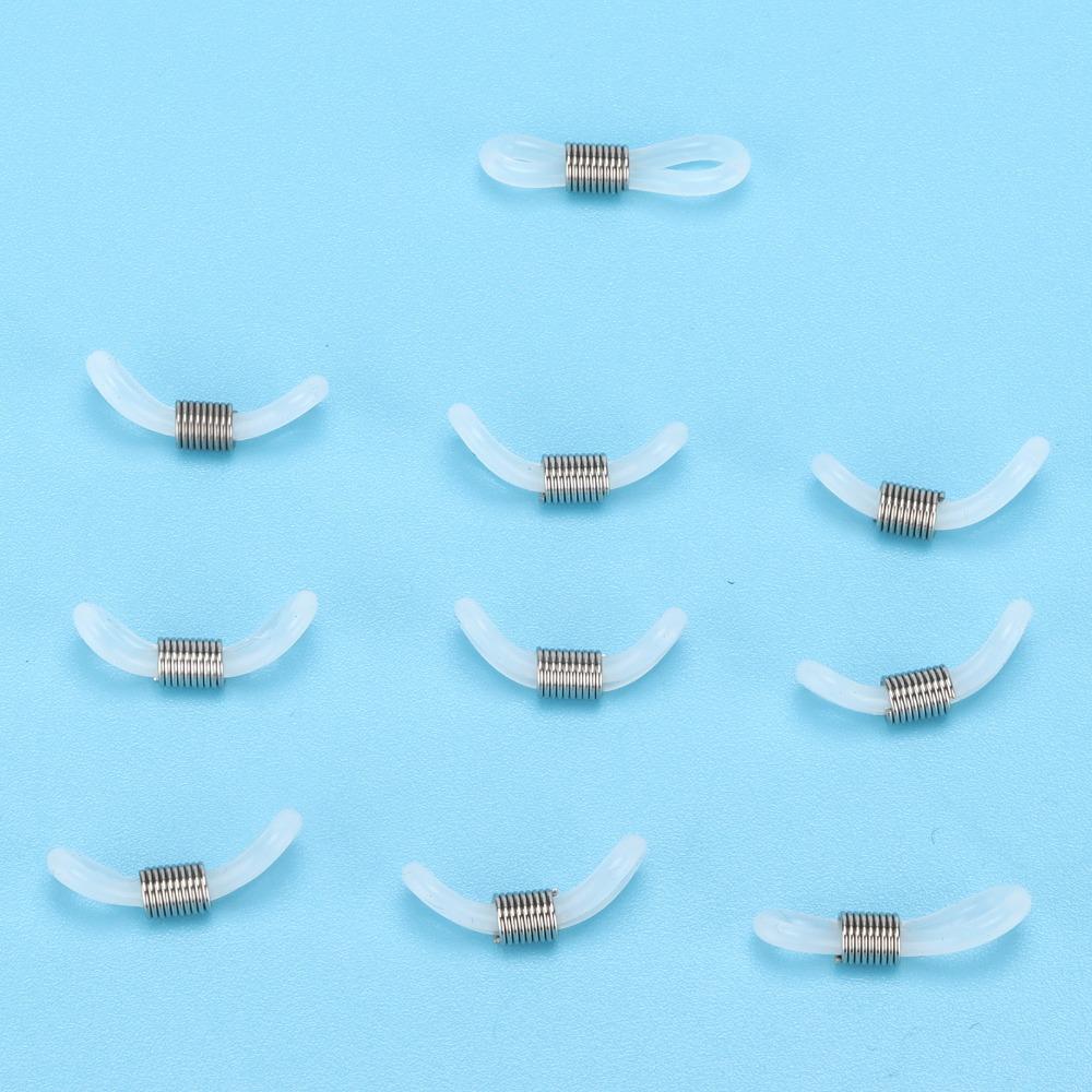 40pcs Adjustable Eyeglass Chain Ends Durable Spectacle End Connectors  For Eyeglasses