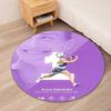 Sabalenka Printed Round Rug Carpet Chair Rug Area Rug Entryway Doormats,for Office Chair Living Room Bedroom Kitchen Room.
