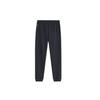 Li-Ning Solid Color Cuffed Pocket Zipper Regular Fit Casual Knit Sports Pants Men pants Black AKLS675-1