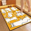 Customized Cartoon Patterns Soft Diatom Mud Non Slip Bath Mat Bathroom Rugs