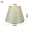 Retro Style Table Lampshades PVC Fabric E27 Floor Lamp Shade Desktop Bedroom Bedside Desktop Home Decor Wall Lamp Cover