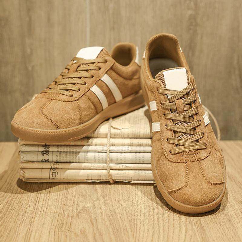 Fashion Mens Casual Shoes New Design Leather Walking Shoes Men Lace-up Male Tenis Masculino Versatile Treking Footwear Trainers