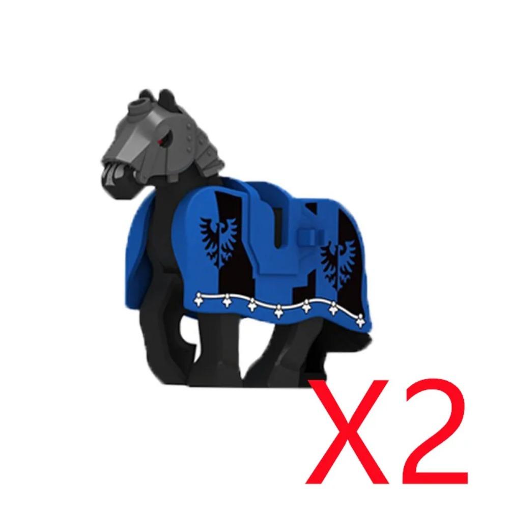 

3-8СМ Строительная игрушка Средневековая военная архитектура Строительные блоки Персонаж Рыцарь Боевой конь Щит Конь Веревка Седло Креативные аксессуары Подарок Игрушка