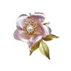 Camellias Flower Brooch with Elegant Faux Pearls Handmade Floral Lapel Pin Jewelry for Parties Weddings and Banquets